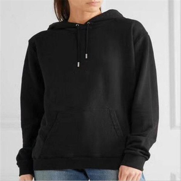 

mens women fashion brand hoodies skateboard streetwear hooded sweatshirts women letter print hoodies hommes pullovers-xxl, Black