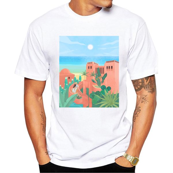 

teehub new arrivals fashion canary islands beauty views printed hipster short sleeve funny sport hooded sweatshirt hoodie t shirt