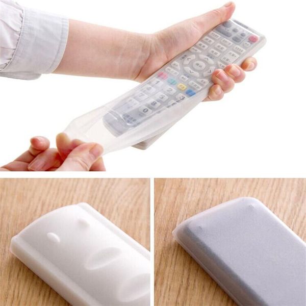 

remote control dust bags silicone conditioner organizer case pouch air tv clear waterproof skin bbyocx lipper