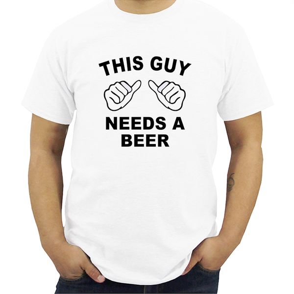 

summer letter print this guy needs a beer funny brand clothing men's streetwear hip hop 5xl sport hooded sweatshirt hoodie men t shirt