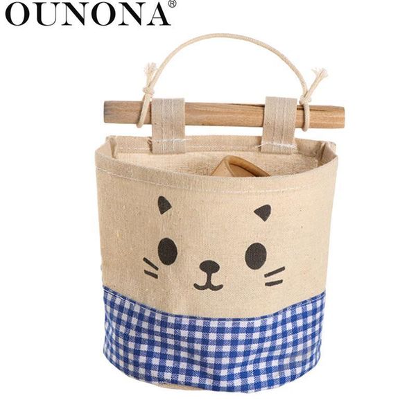 

дверь подвесной cotton шкаф настенный органайзер льняные карманы организация ounona косметическая сумка держатель для хранения игрушки sqcnn