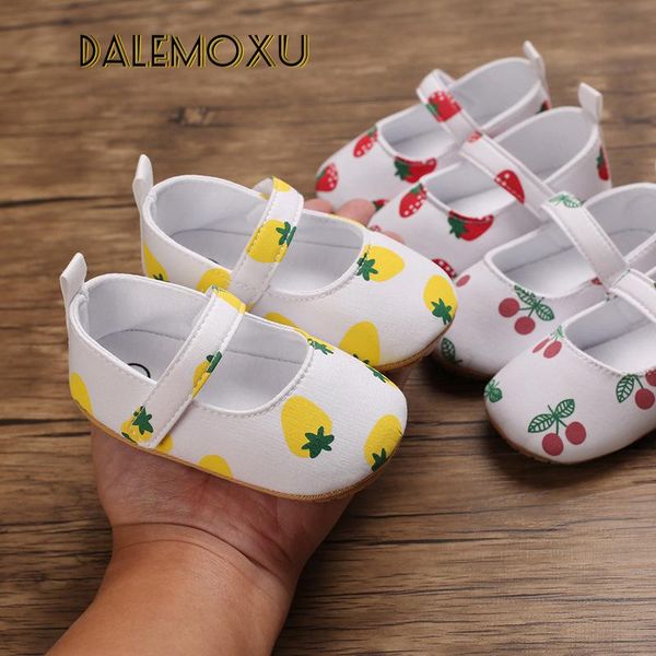 

athletic & outdoor autumn cute bow cotton soft sole baby moccasins shoes arrival born girls cirb infant fruit print prewalkers, Black