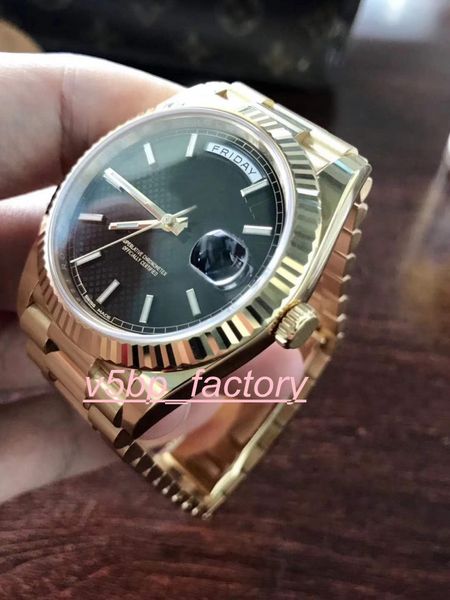 

Classic Series Men's Watches 228238 Triangular pits on the outer ring 18K Yellow Gold 40mm Asia ETA 2813 Movement Automatic Mens Watches