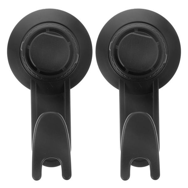 

2pcs adjustable hook punch shower hooks creative vacuum suction hooks for home use