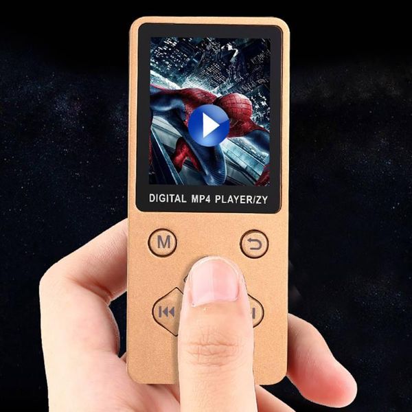 

tf card kid perfect gift 1.8-inch tft display portable mp3/4 player walkman lossless recorder fm radio video movie support