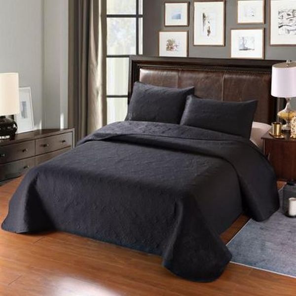 

установить 3шт размер одеяло подушка покрывало цвет наборы стиль queen полиэстер 100 ватные чехол постельные принадлежности американский kin