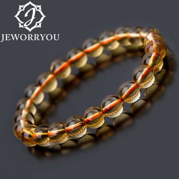 

6-10mm bright citrine bracelet citrine beads natural stone bracelet buddha charms men's bracelets bangles jewelry gift for men 200928, Black