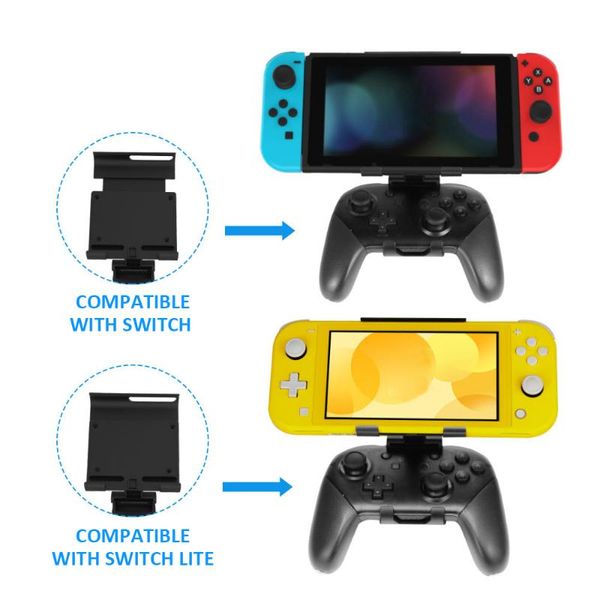 

game controllers & joysticks controller mount-clip holder for nin-tendo switch pro gamepad bracket ns console accessory