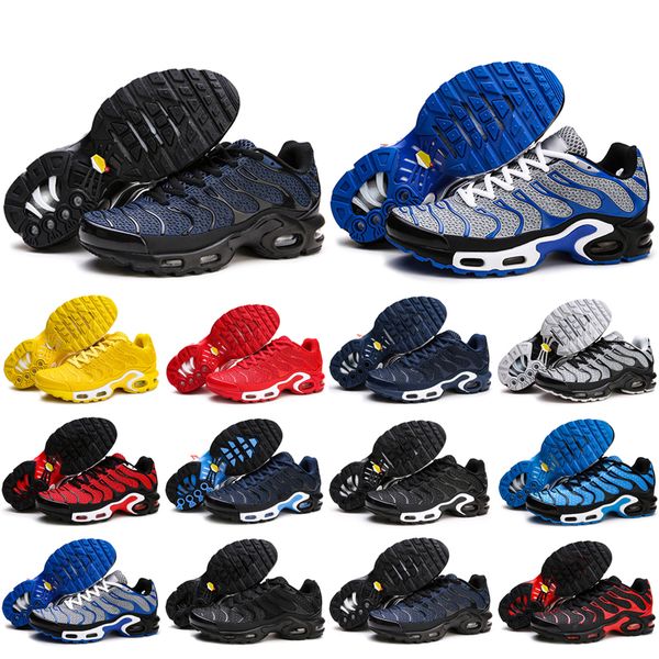 

new tn plus kpu tailwind 4 iv tn mens running shoes sports chaussures trainers blue yellow sneakers shoes 40-47, White;red