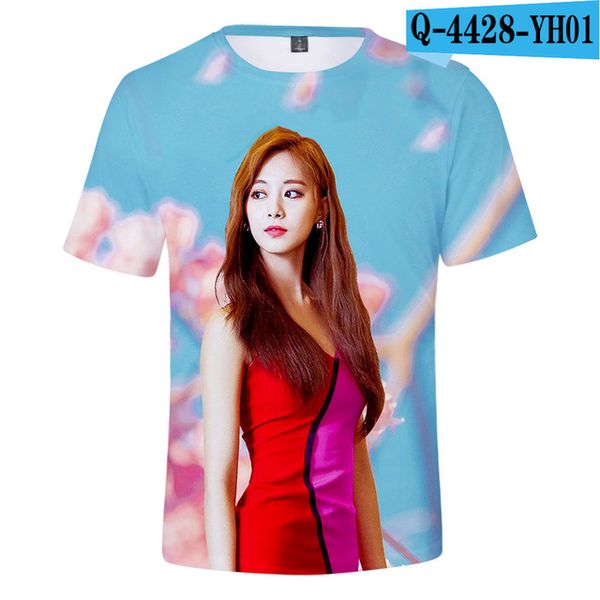 

twice new album fancy you summer kpop 3d print shirts aesthetic kawaii hippie men clothing
