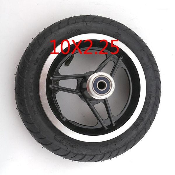 

high performance 10 inch 10x2.25 wheel tyre inner tube and aluminum alloy hub for 10*2.25 tire electric scooter mini bike1
