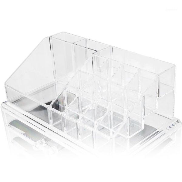 

transparent acrylic cosmetics storage rack with 4 drawers 1908131031