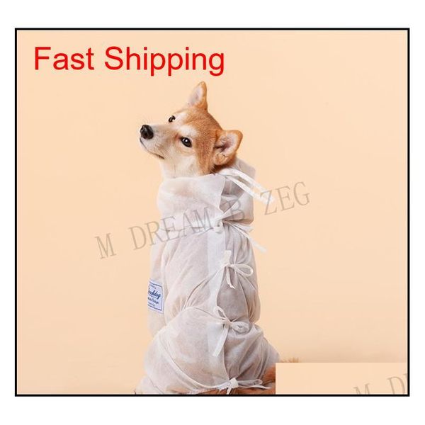 

ventilatory pet dog protective clothing for outdoor walking sbacteria dog clothes dustproof costume pet prot qyljfb yh_pack