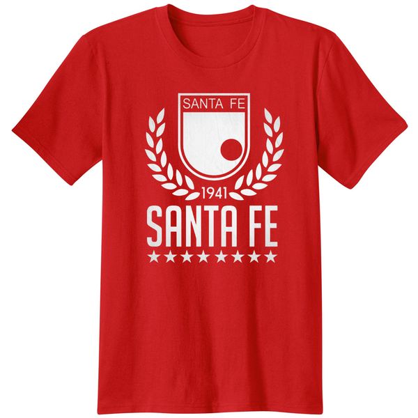 

дизайнеры балахон эль camiseta красный короткие леандро индепендьенте санта-фе-де-колумбия вентиляторы санта-фе клуб nemesio камачо футболки