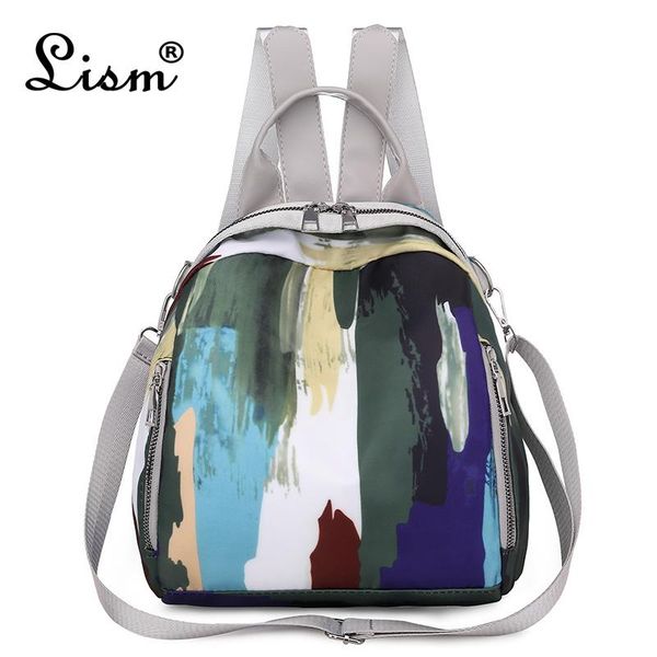 

oxford waterproof backpack 2020 summer new inkjet pattern multifunctional bag luxury designer ladies student bag main bbyrpu