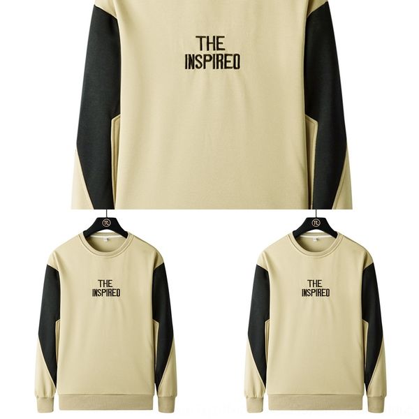 

jgotd нового круглой шеи свитера стиля sweatermen-х и versioneasy к wearspring sweaterkorean осени с длинным рукавом случайного свитера i4qz, Black