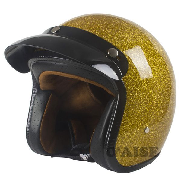 

vespa helmet motorcycle scooter vintage retro open face head gear tk37