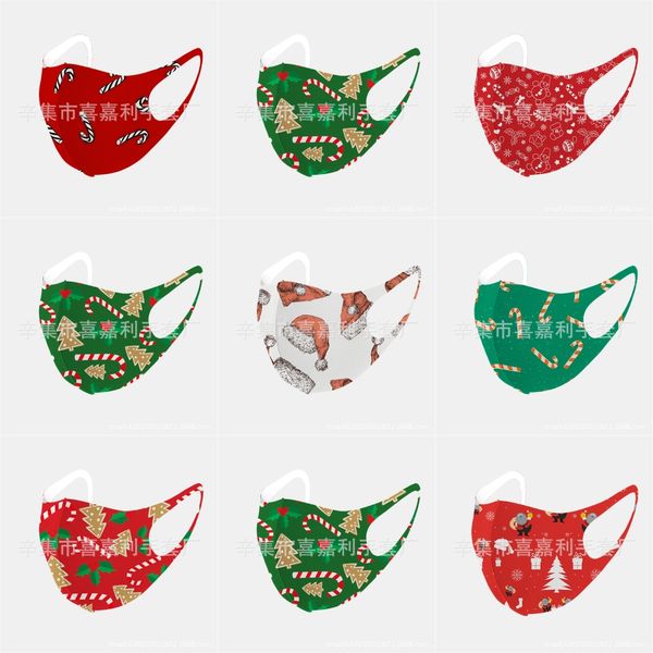 

dustproof face christmas mask breathing valve sponge christmas mask washableanti-dust fog pm2.5 designer christmas masks rra3039#89212314366, Black