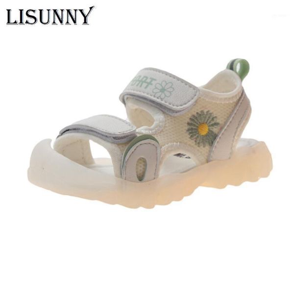 

girls sandals kids children summer beach shoes floral sweet princess sandals soft flower girls shoes for wedding fashion cute1, Black;red