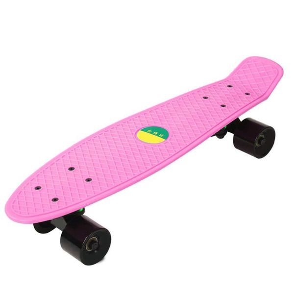 

skateboarding 22inch 4-wheel mini cruiser skateboard long board for children aluminum alloy