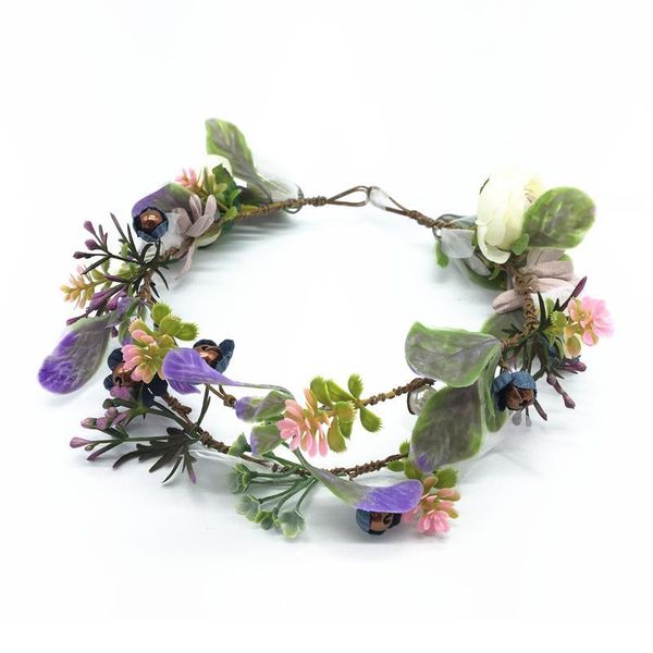 

camellia flower crown floral headband garland women girls hair accessories bride wedding flower wreath wedding h jllqce