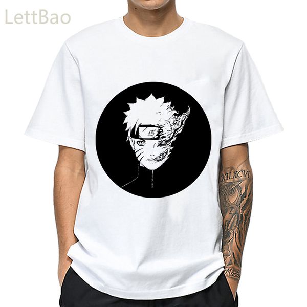 

anime naruto sasuke summer harajuku fashion cartoon boyfriend gift hip hop streetwear tees hooded sweatshirt hoodie men t shirt