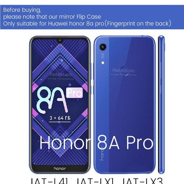 

mirror case for huawei honor 20s cover caso honor 20 pro 20i 10 lite light 10i 8a 8x bbynyp