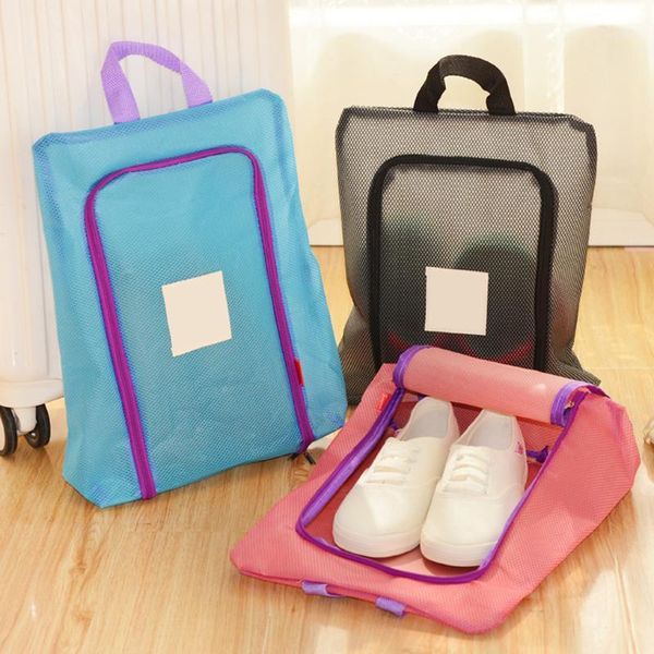 

convenience shoes storage organizer waterproof travel handbag bag tote toiletries laundry pouch storage case1