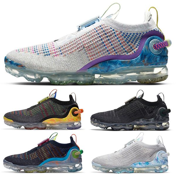 

новый релиз vapourmax 2020 fk fly 2020 вязаные кроссовки непринужденностью tie pure platinum maxx мужские кроссовки женщины luxe спорт кросс, White;red