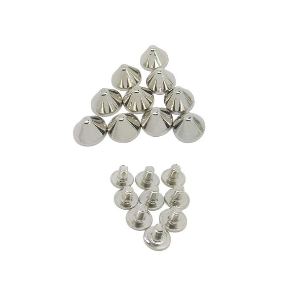 

10 наборы сплава конус заклепки шпильки 9x6mm