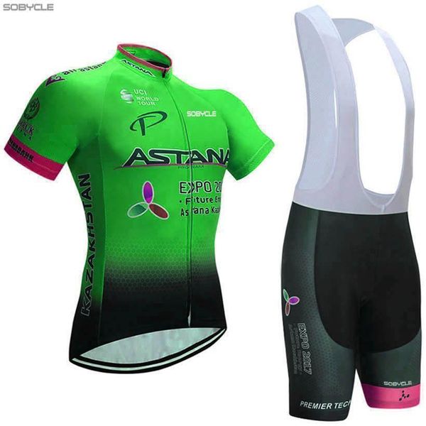 

2020 спорт 2020 зеленый астана велоспорт джерси короткие лето quick dry mtb ropa ciclismo pro cycling наборы wear mens велосипед майо culott, Gray