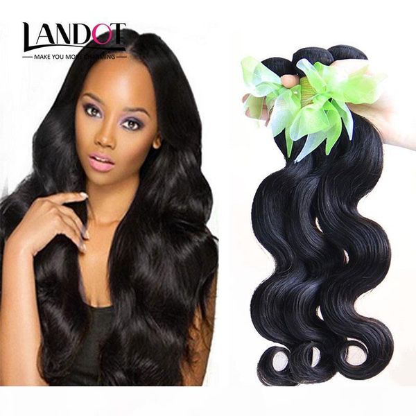 

virgin бразильские волосы тела волны 100% человеческих волос remy weave extensions дешевые малазийский индийский камбоджийские монгольской п, Black