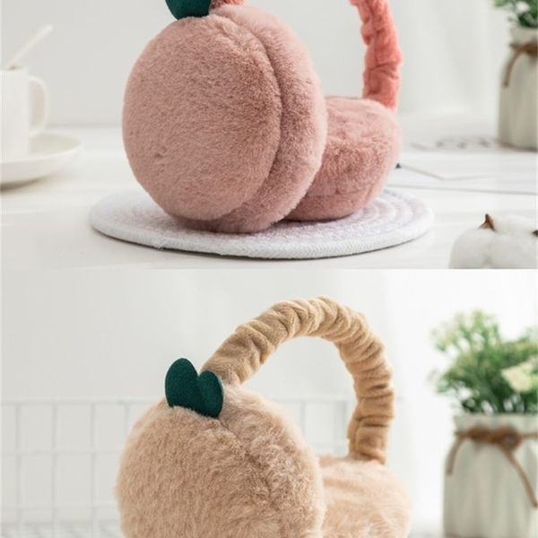 

muff cute creative hamburg korean thick man ear warm woman fold winter earmuff
