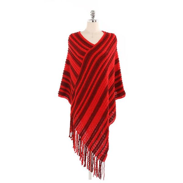 

2019 new design winter warm plaid ponchos and capes for women oversized shawls wraps cashmere pashmina female bufanda jlldeo bdecoat, Blue;gray