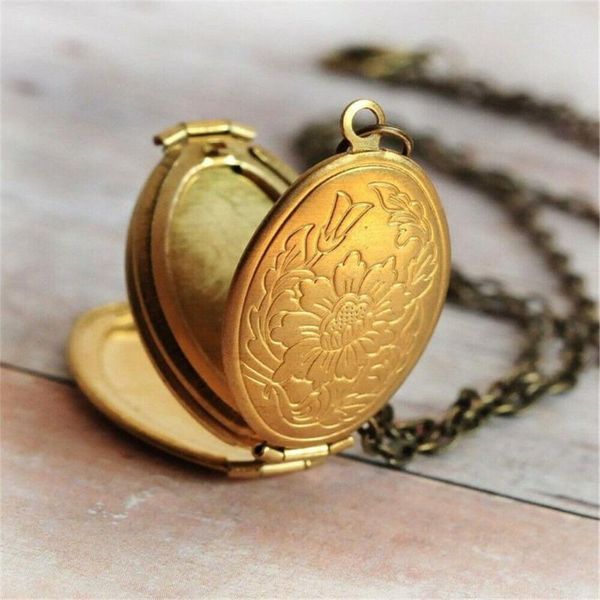 

pendant necklaces design necklace fashion expanding po locket angel gift jewelry decoration for women, Silver