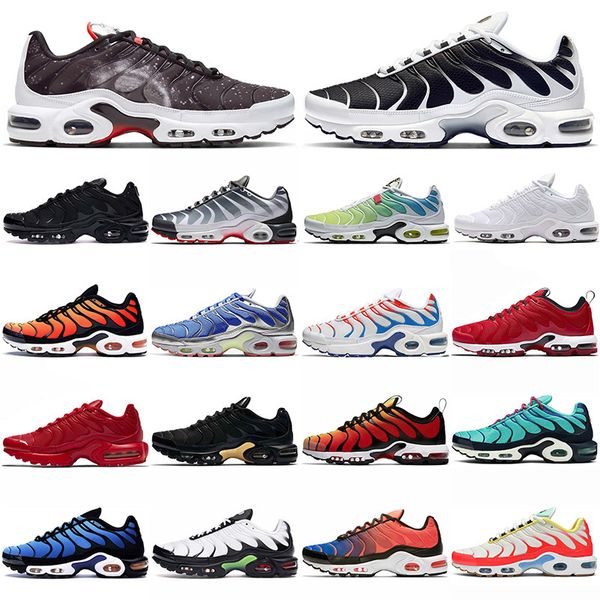 

2020 tn plus se mens running shoes hyper blue triple black white throwback future mens chaussures trainer zapato sports sneakers 36-46