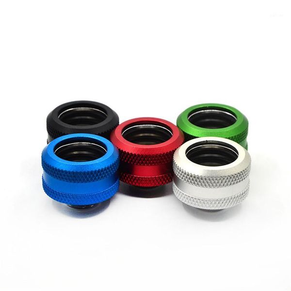 

fans & coolings od14/16mm hard tubing fitting hand twist 3 laps g1/4 thread rigid tube compression fittings for pc water cooling system 5 co