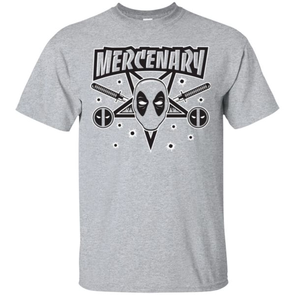 

printed men cotton mercenary short sleeve hoodie designers t shirts sweatshirt