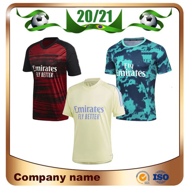 

20/21 gunners training uniform soccer jersey 2020 arsen pepe nicolas ceballos henry guendouzi sokratis tierney football training suit shirts, Black