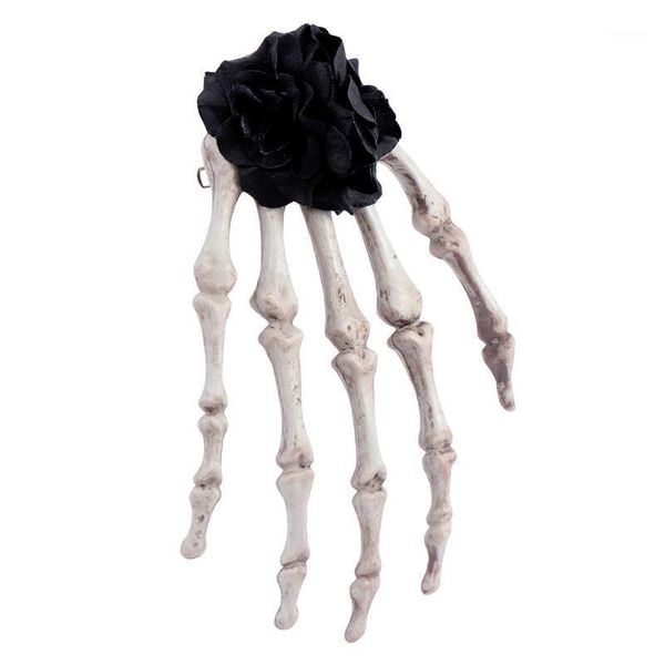 

christmas decorations 1pc party hair clips diy headress hand bone shape duck rose halloween cosplay bobby pin1