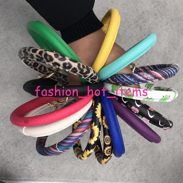 

ring leather st oversize o key pu serape cactus sunflower leopard bullskull charm bracelet keychain