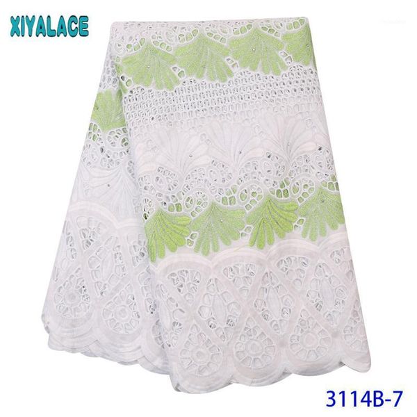 

ribbon african nigerian dry lace fabric pure cottonÂ swiss voile in switzerland for sewing dresses ks3114b1, Pink;blue