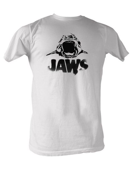 

jaws t shirt men women silhouette black logo white male clothing retro casual tee shirt sport hooded sweatshirt hoodie