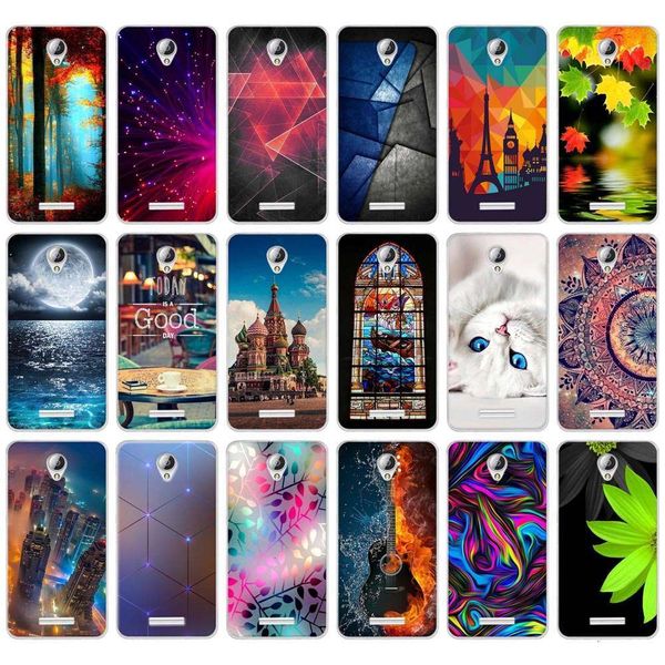 

lenovo a5000 luxury 3d flower embossing cover, lenovo a5000 to 5000 mobile phone soft silicone landscape embossing covervfe1