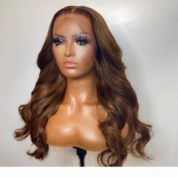 

loose wave full lace wigs chestnut brown 13x6 lace front human hair wigs with baby hair glueless 360 lace front wig with natural hairline, Black