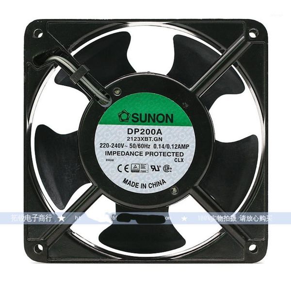 

ac 220v fan for sunon dp200a p/n 2123xbt.gn 0.14a 12038 220v 120*120*38mm industrial case cabinet cooling fan 120mm1