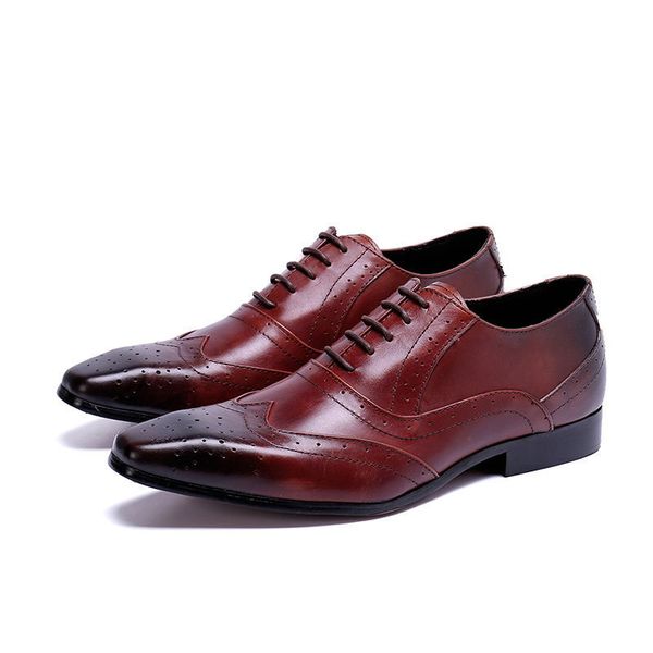 

2020 brown spring summer men's leather toe shoes square foot rentals to derby elegant apartments up as male oxford ju0w, Black