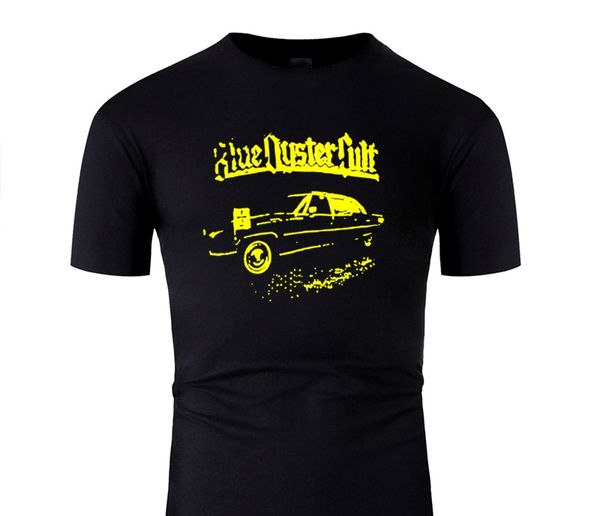 

the new blue oyster cult man 100% cotton letters comics men's black clothing 2020 camisetas hoodie designers t shirts sweatshirt