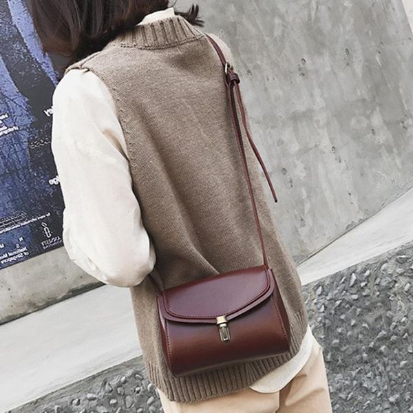

hbp shoulder bag female 2020 new fashion handbag retro pu small square bag korean version of the wilderness