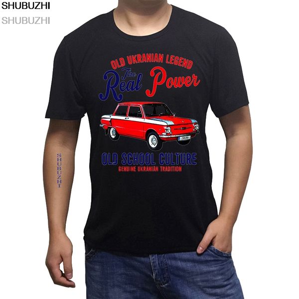 

vintage ukranian car zaz 968 new cotton summer shubuzhi white cotton summer short sleeve sbz386 hoodie designers t shirts sweatshirt